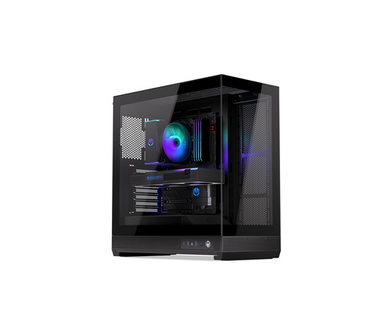 Endorfy skříň Fishtank 6000 Flex,Průhledná bočnice, E-ATX, černá