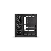 Endorfy skříň Fishtank 6000 Corona,Průhledná bočnice, E-ATX, 4x ARGB 120mm, černá