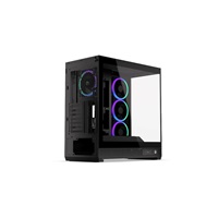 Endorfy skříň Fishtank 6000 Corona,Průhledná bočnice, E-ATX, 4x ARGB 120mm, černá