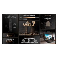 ASUS Router PRT-BE5000, 4x LAN,1x WAN,  5GHz, 1GB RAM