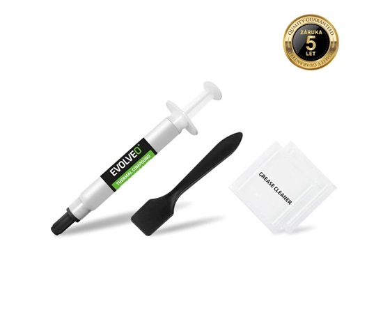 EVOLVEO Ptero TC3, teplovodivá pasta, 17,3W/mK, záruka 5 let, 2 g
