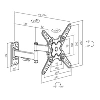 Fiber Mounts FM232 držák na Tv monitor