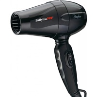 BaByliss PRO BAB5510E mini fén, 1200 W, duální napětí, difuzér, koncentrátor, černý