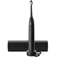 Philips Sonicare 5300 HX7101/02 sonický zubní kartáček černý, tlakový senzor, BrushSync, cestovní pouzdro