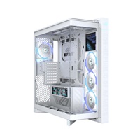 ASUS case ROG Cronox ARGB, E-ATX, Průhledná bočnice, 4x120mm ARGB, bílá