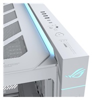 ASUS case ROG Cronox ARGB, E-ATX, Průhledná bočnice, 4x120mm ARGB, bílá