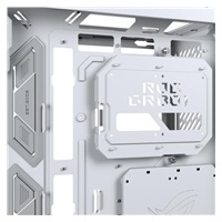 ASUS case ROG Cronox ARGB, E-ATX, Průhledná bočnice, 4x120mm ARGB, bílá