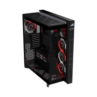 ASUS case ROG Cronox ARGB, E-ATX, Průhledná bočnice, 4x120mm ARGB, černá