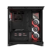 ASUS case ROG Cronox ARGB, E-ATX, Průhledná bočnice, 4x120mm ARGB, černá