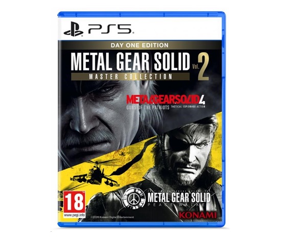 PS5 hra Metal Gear Solid Master Collection Volume 2