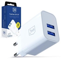 3mk FlowPower 10W 2.4A 2A White