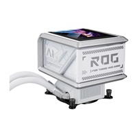 ASUS vodní chladič CPU AIO ROG RYUO IV SLC 360 ARGB, 3x120 mm, LGA1851, AM5, bílá