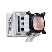 ASUS vodní chladič CPU AIO ROG RYUO IV SLC 360 ARGB, 3x120 mm, LGA1851, AM5, bílá