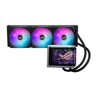 ASUS vodní chladič CPU AIO ROG RYUO IV 360 ARGB, 3x120mm, LGA1851, AM5, černá