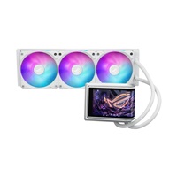 ASUS vodní chladič CPU AIO ROG RYUO IV 360 ARGB, 3x120mm, LGA1851, AM5, bílá