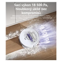 Narwal Freo Z10 Pro white - AI robotický vysavač s rotačním mopem a samočistící stanicí