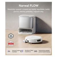 Narwal Flow - AI robotický vysavač s pásovým mopem a samočistící stanicí
