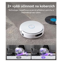 Narwal Flow compact station - AI robotický vysavač s pásovým mopem a samočistící stanicí s napojením na odpad