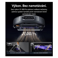 Narwal Flow2 compact station - AI robotický vysavač s pásovým mopem a samočistící stanicí s napojením na odpad