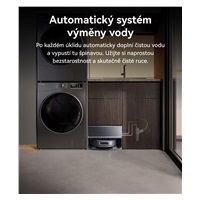 Narwal Flow2 compact station - AI robotický vysavač s pásovým mopem a samočistící stanicí s napojením na odpad