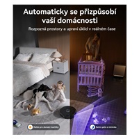 Narwal Flow2 compact station - AI robotický vysavač s pásovým mopem a samočistící stanicí s napojením na odpad