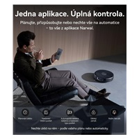 Narwal Flow2 compact station - AI robotický vysavač s pásovým mopem a samočistící stanicí s napojením na odpad
