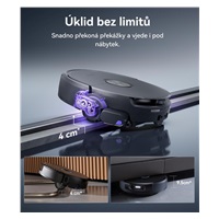 Narwal Flow2 compact station - AI robotický vysavač s pásovým mopem a samočistící stanicí s napojením na odpad