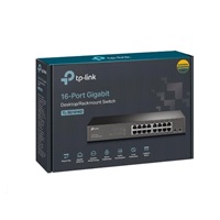 TP-Link Easy Smart switch TL-SG1016DE (16xGbE, fanless)