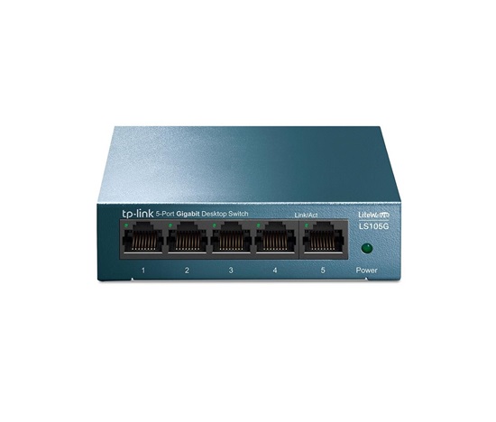 TP-Link LiteWave switch LS105G v4.4 (P/N:1700000498) (5xGbE, fanless)