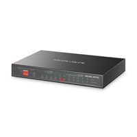 MERCUSYS switch MS112GMP (8xGbE,2xGbE,2xSFP,8xPoE+,110W,fanless)