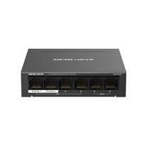 MERCUSYS switch MS106GP (6xGbE,4xPoE+,65W,fanless)