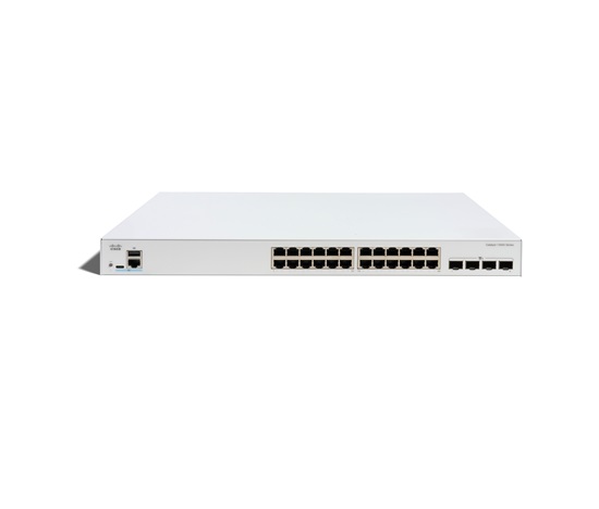 Cisco Catalyst switch C1300X-24T-4X (24xGbE,4xSFP28, 10Gb/s uplink - 25Gb/s stack only)