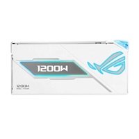 ASUS zdroj ROG Thor 1200W WHITE Platinum III, 135mm, Plně modulární, 80 Plus Platinum, ATX 3.1