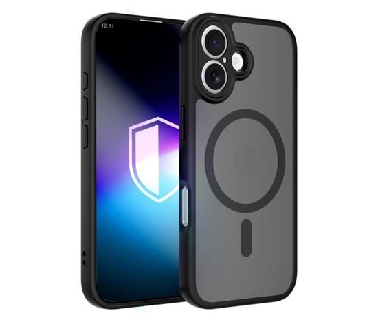 3mk ochranný kryt Misty MagCase Black pro Apple iPhone 16