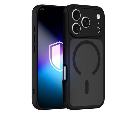 3mk ochranný kryt Misty MagCase Black pro Apple iPhone 17 Pro