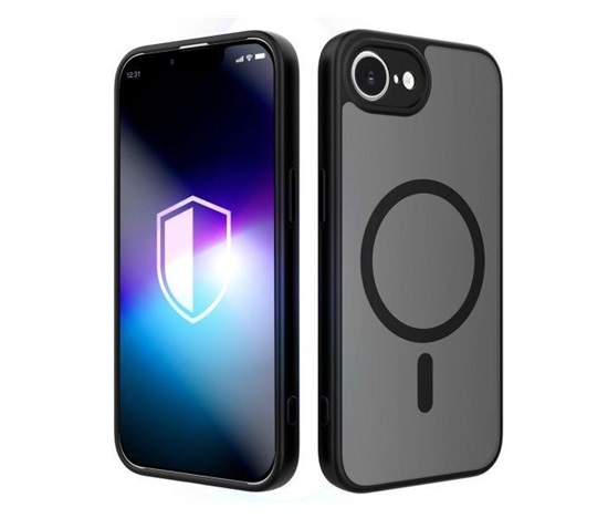 3mk ochranný kryt Misty MagCase Black pro Apple iPhone 16E/ iPhone 17E