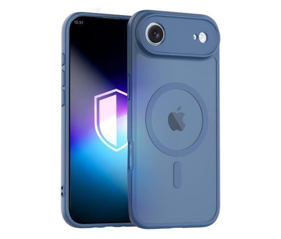 3mk ochranný kryt Misty MagCase Blue pro Apple iPhone Air