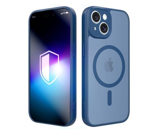 3mk ochranný kryt Misty MagCase Blue pro Apple iPhone 14