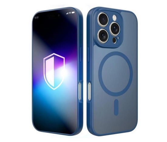 3mk ochranný kryt Misty MagCase Blue pro Apple iPhone 16 Pro