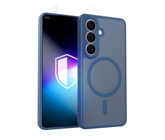 3mk ochranný kryt Misty MagCase Blue pro Samsung Galaxy S26