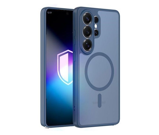 3mk ochranný kryt Misty MagCase Blue pro Samsung Galaxy S26 Ultra