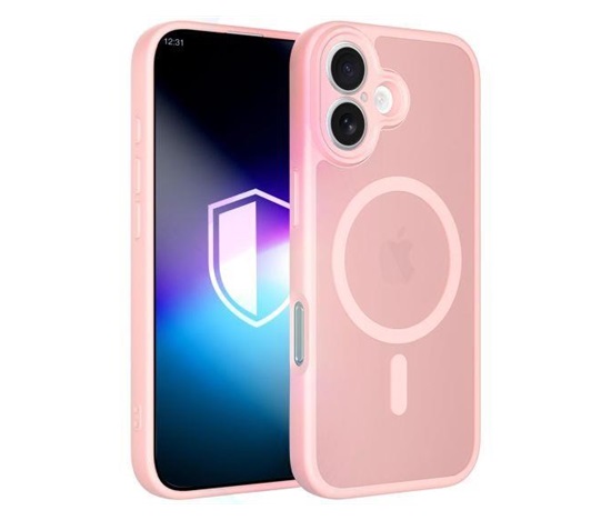 3mk ochranný kryt Misty MagCase Pink pro Apple iPhone 16