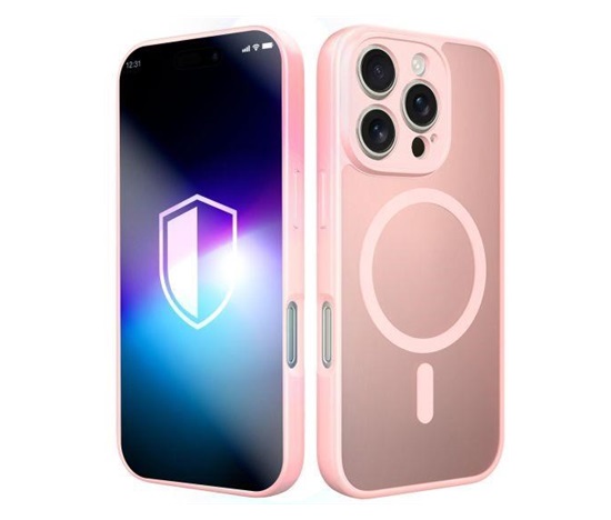 3mk ochranný kryt Misty MagCase Pink pro Apple iPhone 16 Pro