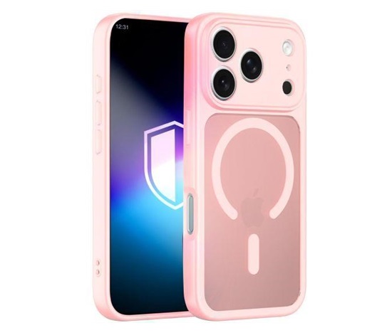 3mk ochranný kryt Misty MagCase Pink pro Apple iPhone 17 Pro