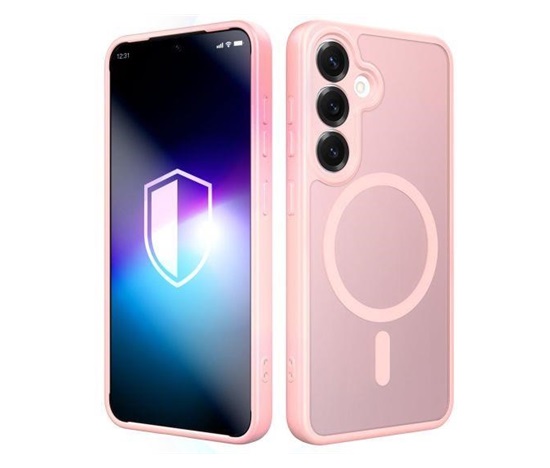3mk ochranný kryt Misty MagCase Pink pro Samsung Galaxy S25