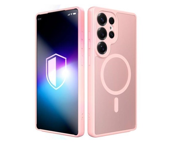 3mk ochranný kryt Misty MagCase Pink pro Samsung Galaxy S25 Ultra