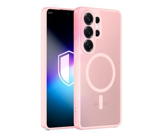 3mk ochranný kryt Misty MagCase Pink pro Samsung Galaxy S26 Ultra