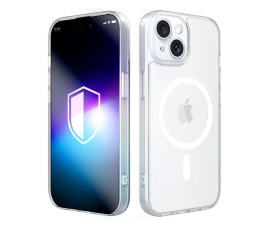 3mk ochranný kryt Misty MagCase White pro Apple iPhone 15