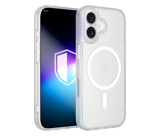 3mk ochranný kryt Misty MagCase White pro Apple iPhone 17