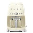 Smeg Retro Style DCF02CREU překapávač kávy béžový, 10 šálků, 1,25 l, automatický start, keep warm
